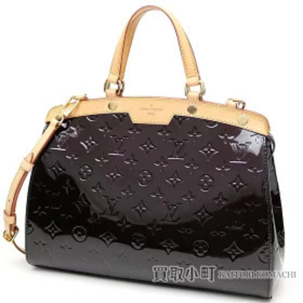 Louis Vuitton Brea Monogram Vernis Amarante Shoulder Bag Tote Handbag Doctors